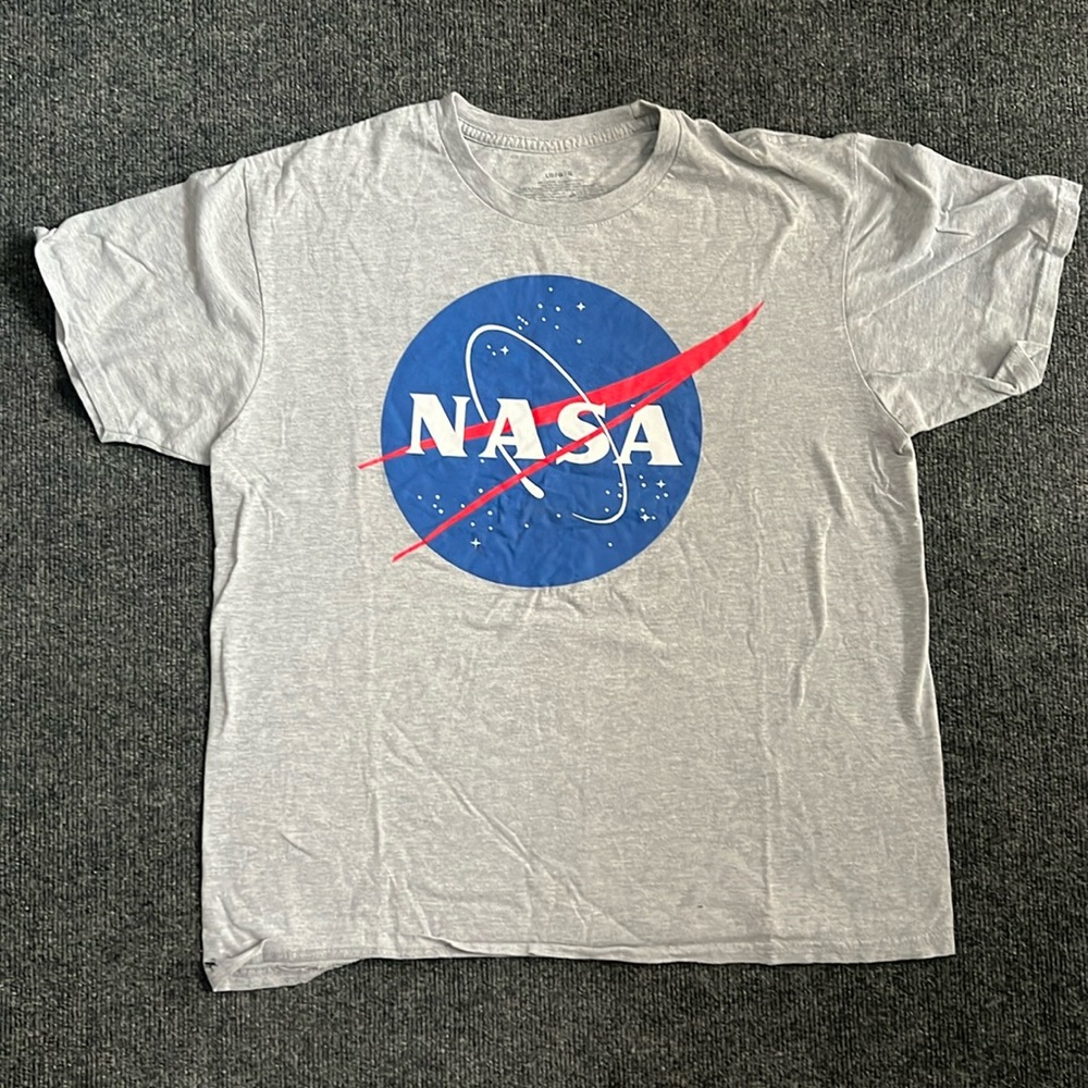 NASA tee shirt.